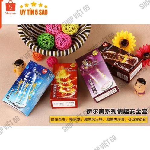 Bao cao su Có Gai, Bcs hỗ trợ giúp phụ nữ nhanh lên đỉnh, kêu rên không ngớt vì sướng (Hàng có sẵn ).