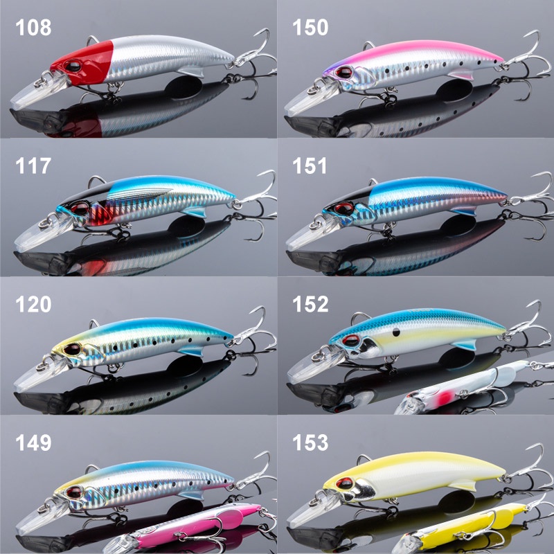 Mồi câu cá nhân tạo cứng 9cm/ 46g 11cm/ 60g