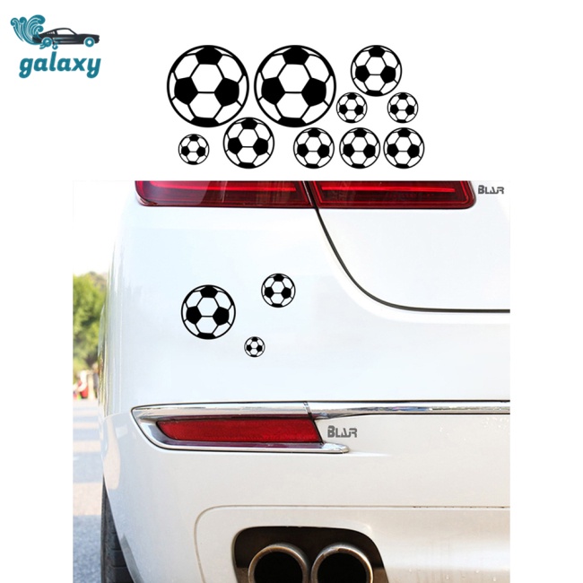 Galaxy Bộ 10 Miếng Dán Chống Thấm Nước Tự Dính Trang Trí Xe Hơi