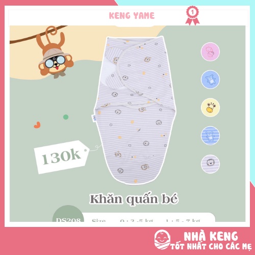 Ủ kén COTTON CAO CẤP cho bé, ủ kén Dokma sơ sinh hỗ trợ giấc ngủ cho bé