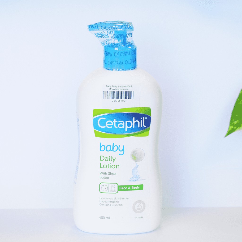 Sữa dưỡng ẩm toàn thân - Baby Daily Lotion 400ml - Cetaphil