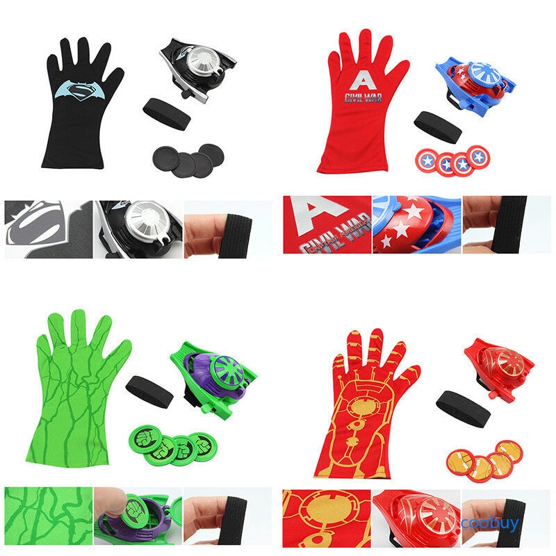 Bộ găng tay đồ chơi theo phong cách siêu anh hùng ngộ nghĩnh cho bé