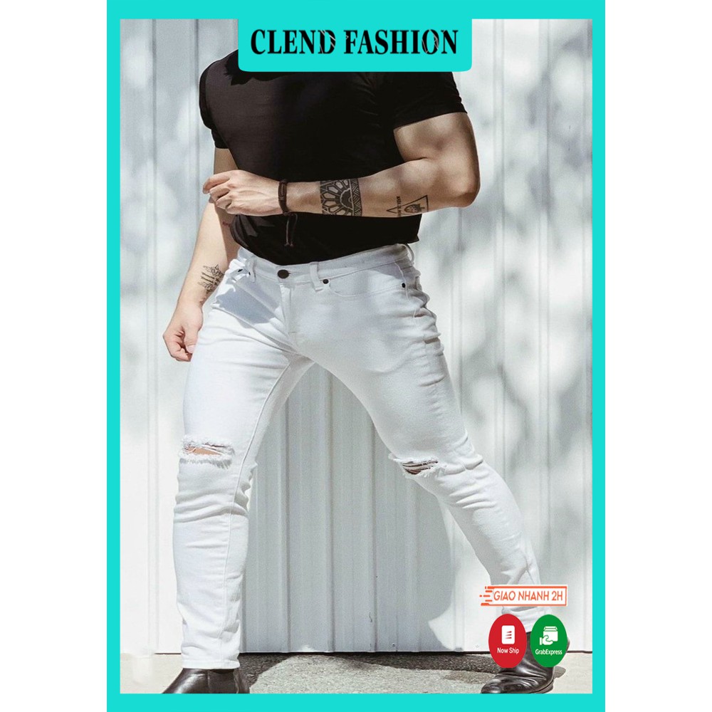 Quần Jean  , Quần Jean Nam Clend Fashion Chất Liệu Bò , Demin Co giãn Thoáng Mát Thời Trang Cao Cấp M2