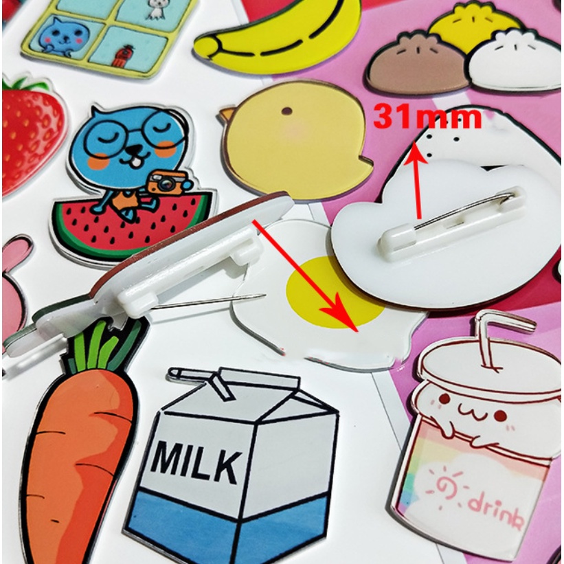 Sy2 Huy Hiệu Cài Áo Hình Nhân Vật Chopper Chibi Maruko Trong Phim Hoạt Hình One Piece