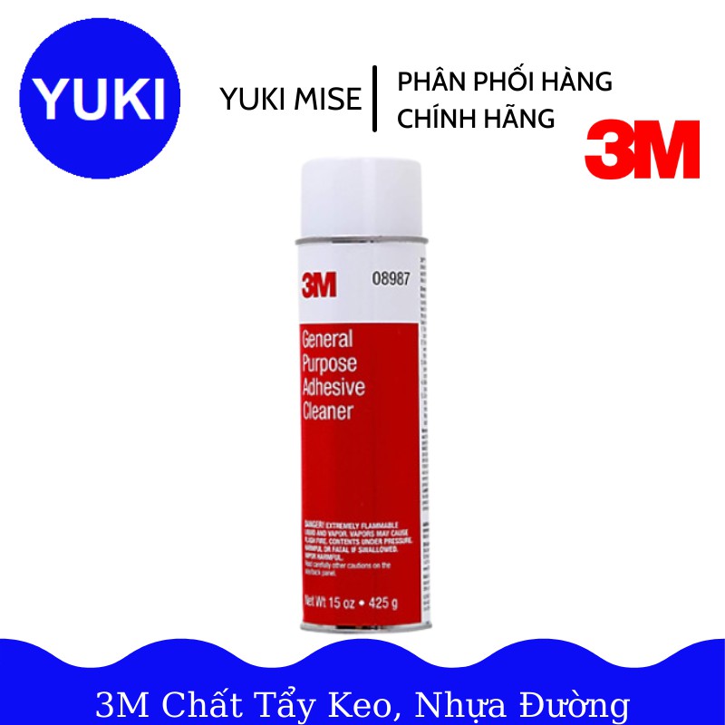 Dung Dịch Tẩy Keo - Nhựa Đường 3M 08987 425g | YUKI MISE