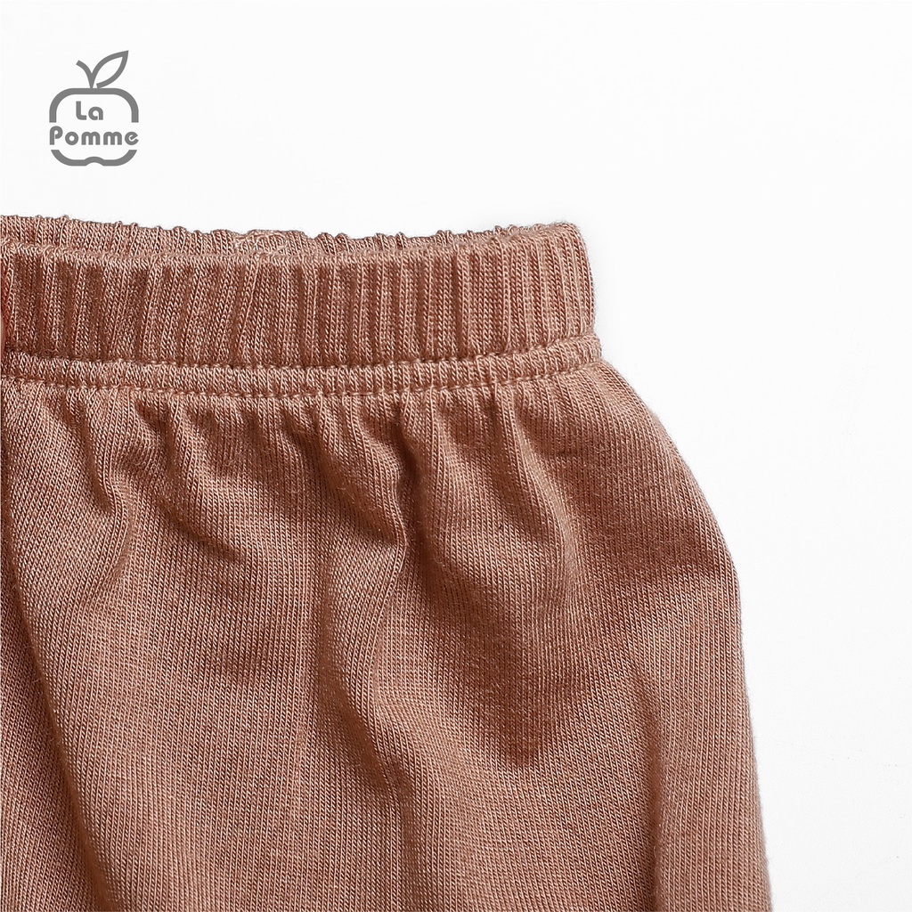 SLS061 Bộ dài tay La Pomme cúc giữa Bầy cừu - Hồng