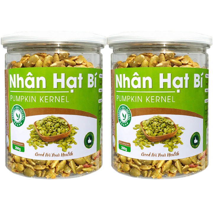 250g nhân hạt bí rang tỏi ớt hiệu SK FOOD