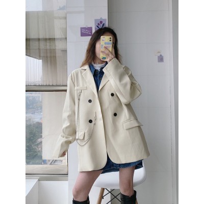 Sẵn Đen, Be-S(Hàng Đẹp)Ảnh thật 4 hình cuối-2W355.Áo blazer unisex nam nữ phong cách Harajuku Hàn Quốc | BigBuy360 - bigbuy360.vn