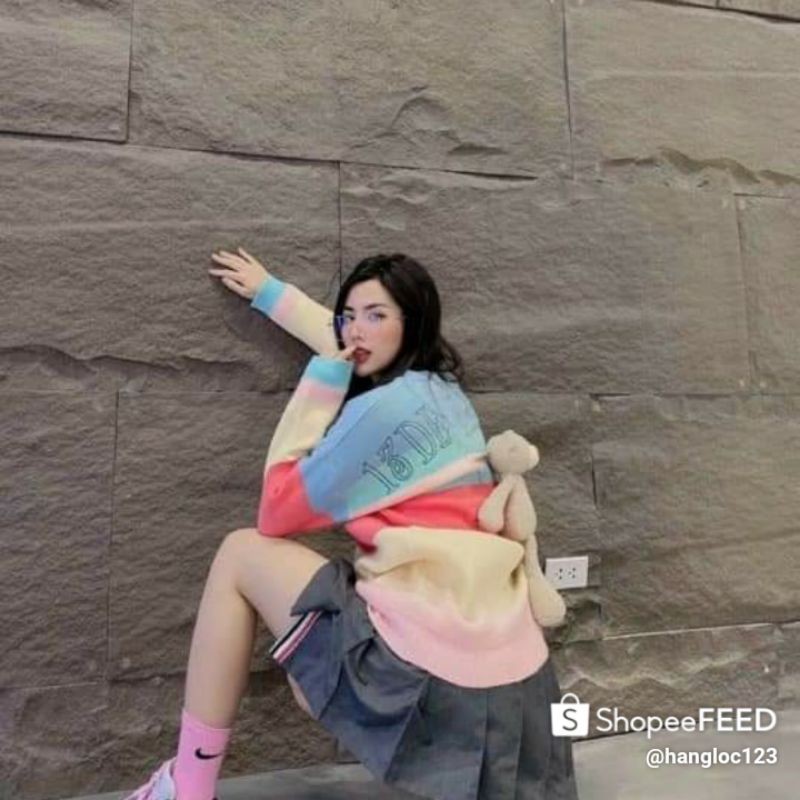 ÁO LEN KÈM GẤU SIÊU HÓT