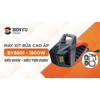 Máy Xịt Rửa Cao Áp 1800W Benyu BY8801