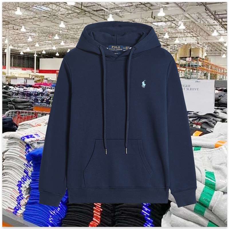 Áo Hoodie Cổ Tròn Thoải Mái Thời Trang Ralph Lauren Cho Nam