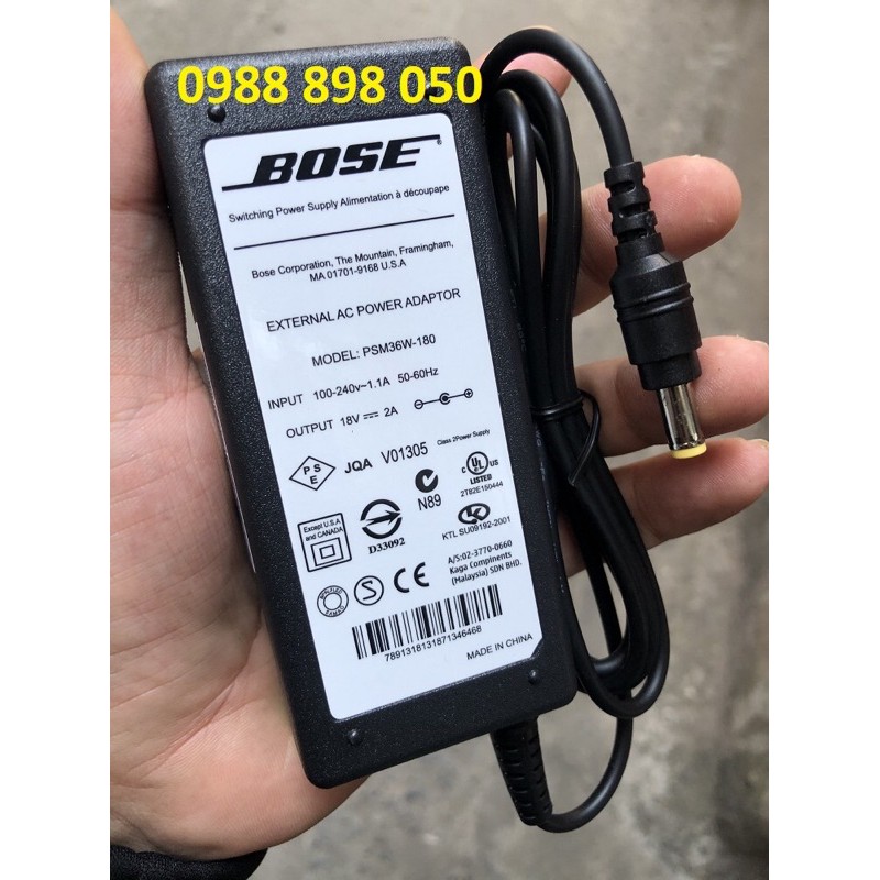 adapter nguồn 18v 2a loại xịn