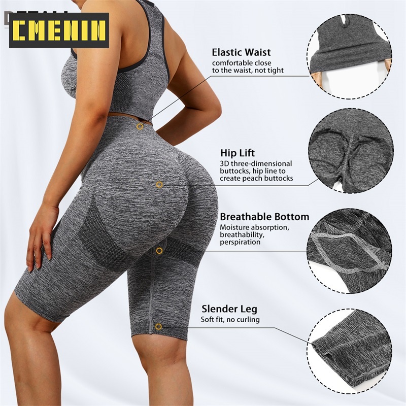 1 Quần Short Ôm Hông Bằng Nylon Dùng Tập Thể Dục/Yoga/Thể Hình Cho Nữ Y0014