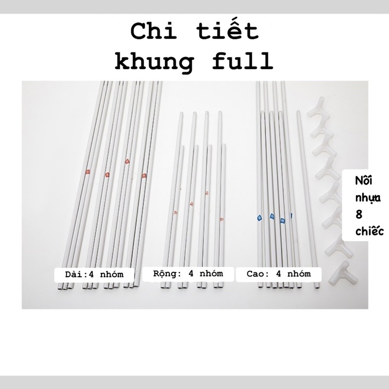 Khung Treo Rèm Giường Tầng Ký Túc Xá Sinh Viên