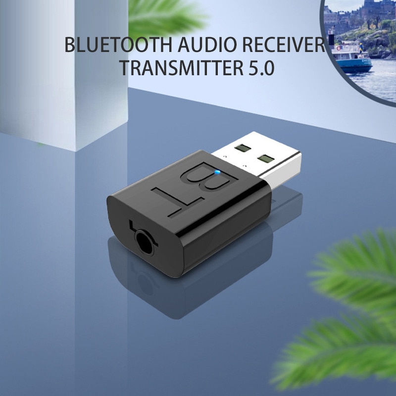 Usb Bluetooth 5.0 Chuyển Đổi Âm Thanh Aux Rca Usb 3.5mm Đa Năng Chuyên Nghiệp Dành Cho Tv / Máy Tính / Xe Hơi