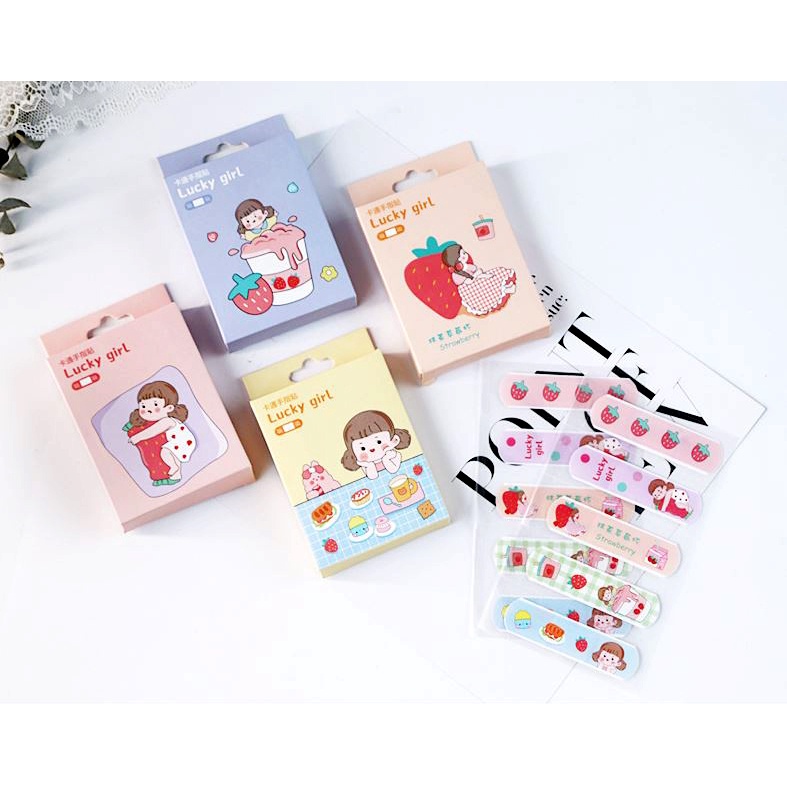 Hộp 20 Cái Băng Cá Nhân Ugo HGVN Dán Vết Thương Xinh Xắn #183