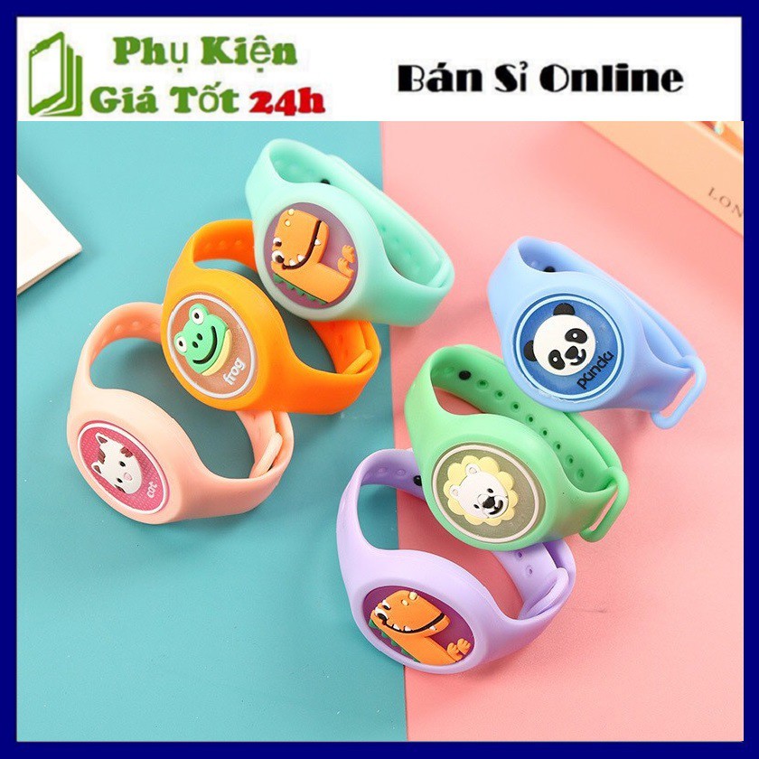 Đồng Hồ Cho Bé Có Tinh Dầu Đuổi Muỗi Và Phát Sáng Có Thể Làm Đồ Chơi Giải Trí Cho Bé An Toàn