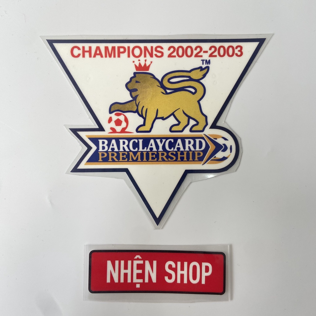 Logo/Patch ủi nhiệt giải ngoại hạng anh qua các năm