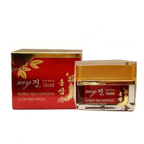 KEM HỒNG SÂM (MẶT NẠ NGỦ) BAN ĐÊM KOREA RED GINSENG SLEEPING PACK MY GOLD 50ML