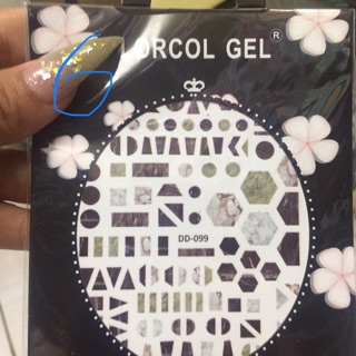 Sticker Dán Móng Hình Mèo, Trăng Sao, Vân Đá, .....