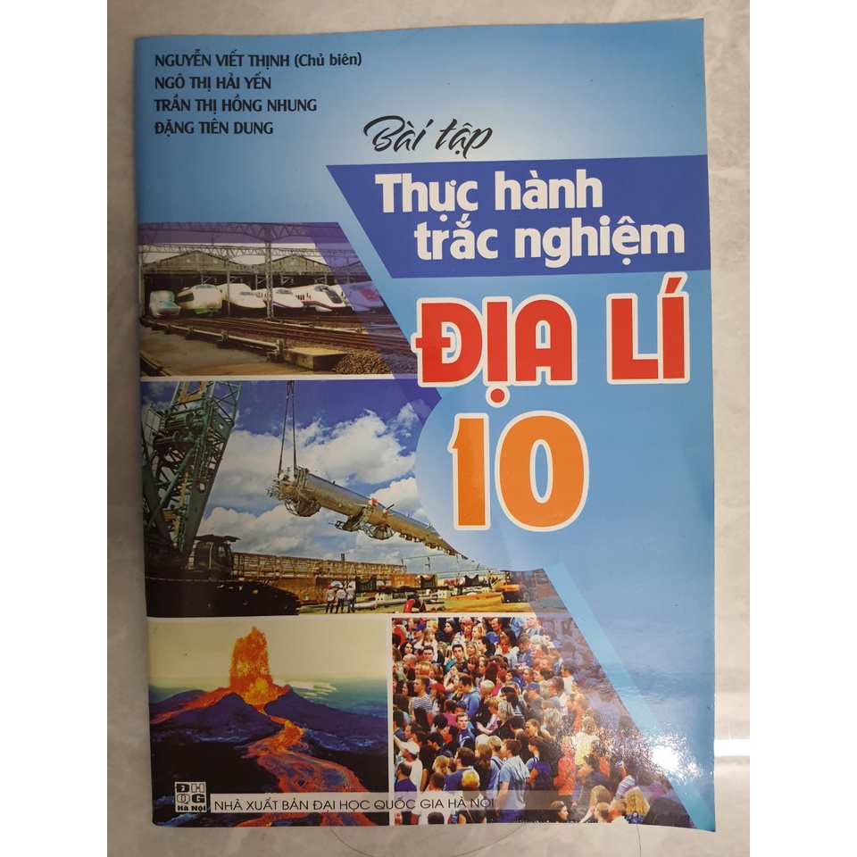 Sách - Bài tập thực hành Trắc nghiệm địa lí 10