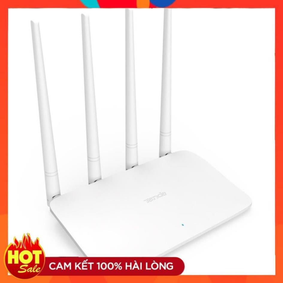 [Chính Hãng] Thiết bị phát sóng WIFI 4 anten tốc độ 300M TENDA F6 v4 - MU MIMO NHẬP KHẨU