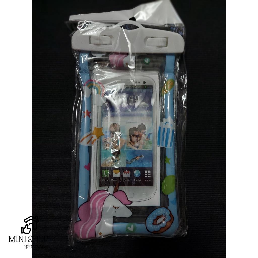 Túi Đựng Điện Thoại Vật Dụng Cá Nhân Chống Nước Dạng Phao Đi Biển, Hồ Bơi Chống Mất