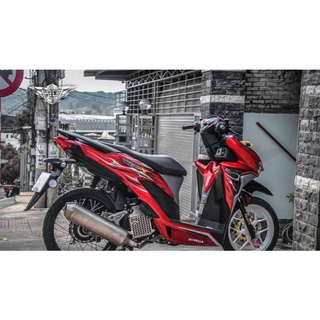 Tem rời vario x 150 đỏ đen | tem xe chất lượng | mẫu mã đa dạng, nhận làm tem rời theo yêu cầu