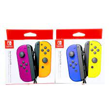 Bộ Điều Khiển JoyCon Controllers (Neon Red and Blue) NIntendo