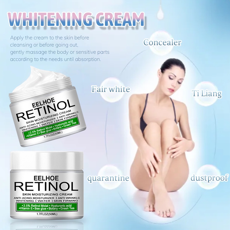 Kem Làm Trắng Da Toàn Thân / Vùng Kín / Đầu Gối / Vùng Da Dưới Cánh Tay