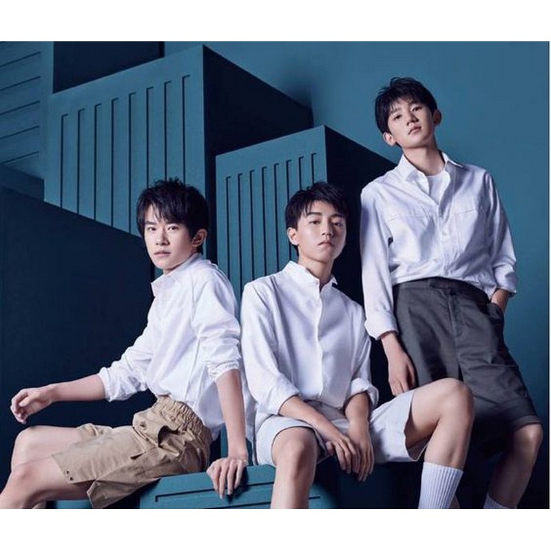 ( 4 tấm ) Poster idol in hình TFBOYS TẠ KHẢ DẦN THE NINE ảnh đẹp nhiều mẫu