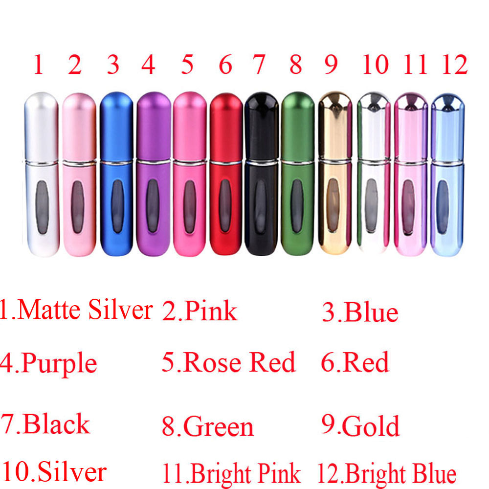 Lọ chân không đựng nước hoa trang điểm 5ml có thể châm đầy lại