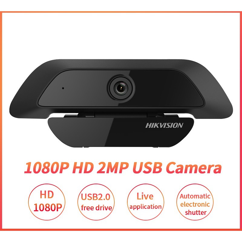 Webcam máy tính HIKVISION DS-U12 chuyên dụng cho Livestream, Học và Làm việc Online siêu rõ nét FULL HD 1080P | WebRaoVat - webraovat.net.vn