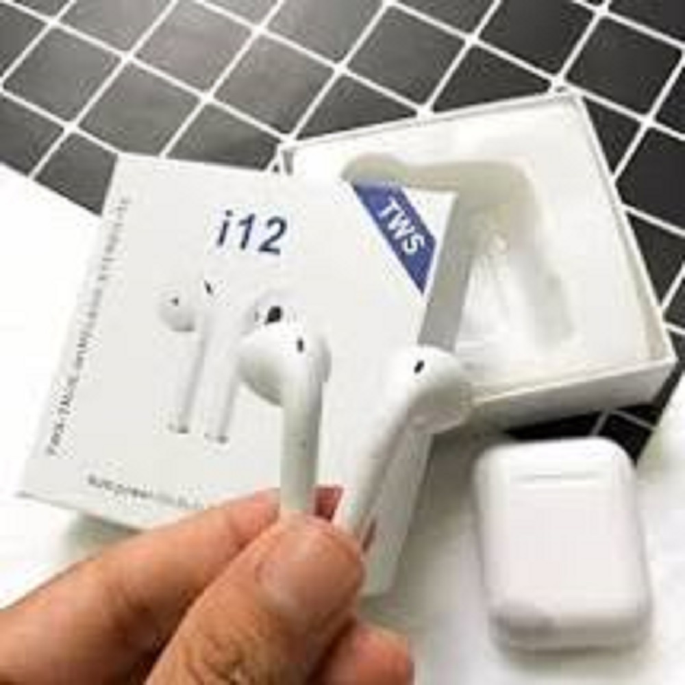 Tai nghe Bluetooth i12 TWS 5.0 tai nghe i12 không dây bản Quốc tế