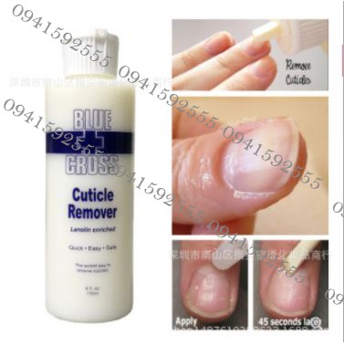 Kem mềm da làm nail chuyên dụng không cần ủ Blue Cross 60ml