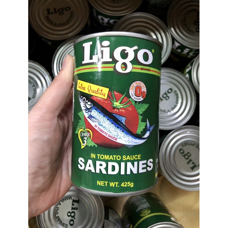 Cá Hộp Ligo Sardines In Tomato 425gr