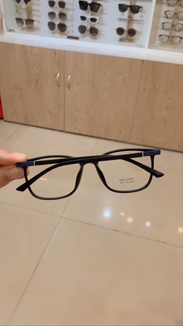 Gọng kính cận TR90 8088 siêu dẻo dáng vuông bầu