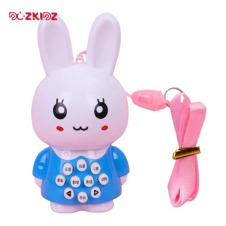 Đồ chơi trẻ em sáng tạo - Điện thoại phát nhạc và đèn nháy hình thỏ, hổ, gấu ( không bao gồm pin) - DOZKIDZ