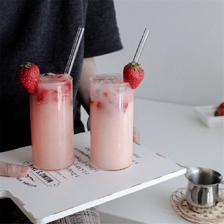 Cốc uống nước thủy tinh dáng tròn cách nhiệt