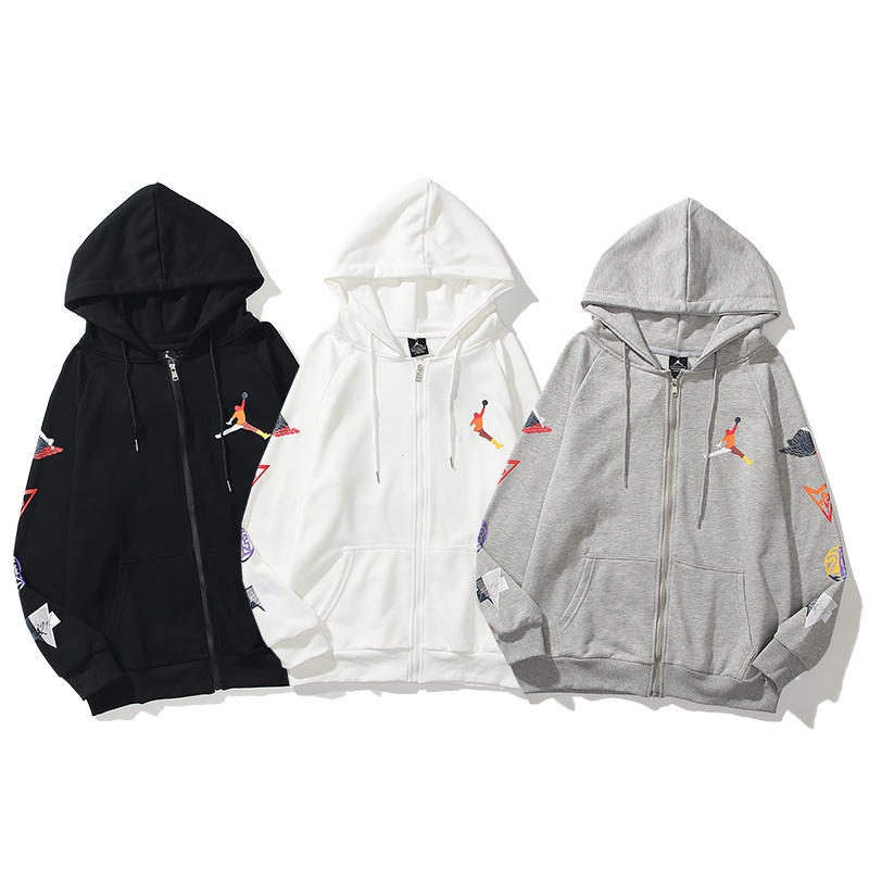 Áo khoác hoodie Air Jordan bằng cotton phong cách cổ điển thời trang cho nam và nữ