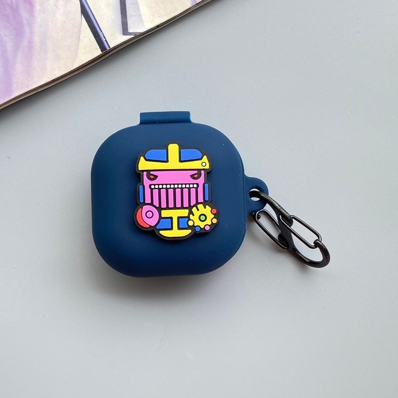 Ốp Silicon cho tai nghe Galaxy Buds Live/ Buds Pro hình Siêu Anh Hùng Chibi