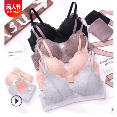 Áo lót ren không gọng mút mỏng xuất Nhật siêu đẹp M07
