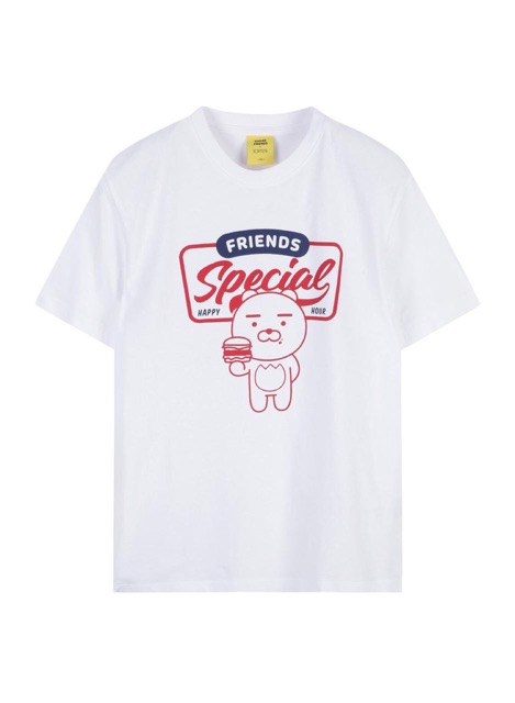 Áo phông unisex Topten x Kakaofriends hình in