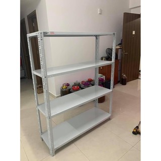 Kệ Sắt V Lỗ Đa Năng D60cm x R30cm x C120cm x 4 tầng