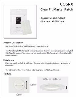 Miếng Dán Mụn Cosrx Clear Fit Master Patch