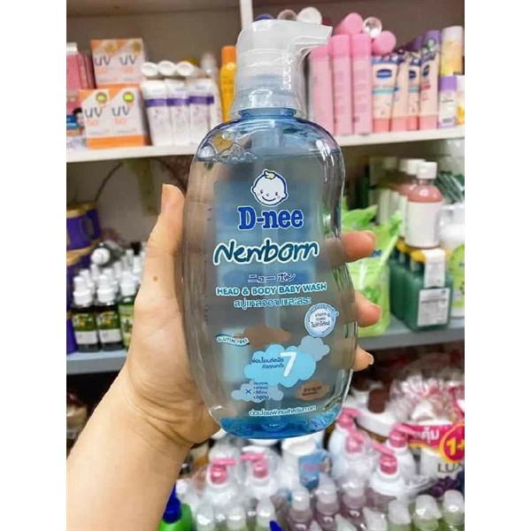 sữa tắm gội dnee newborn 800ml