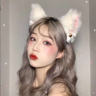 Băng đô tai mèo đính chuông dễ thương
