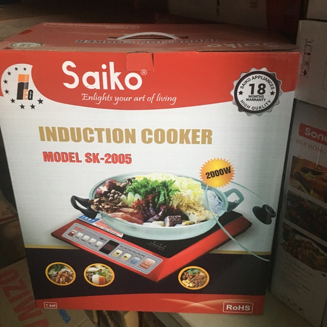 [Rẻ Vô Địch] Bếp Từ Saiko SK-2005(Chính Hãng)