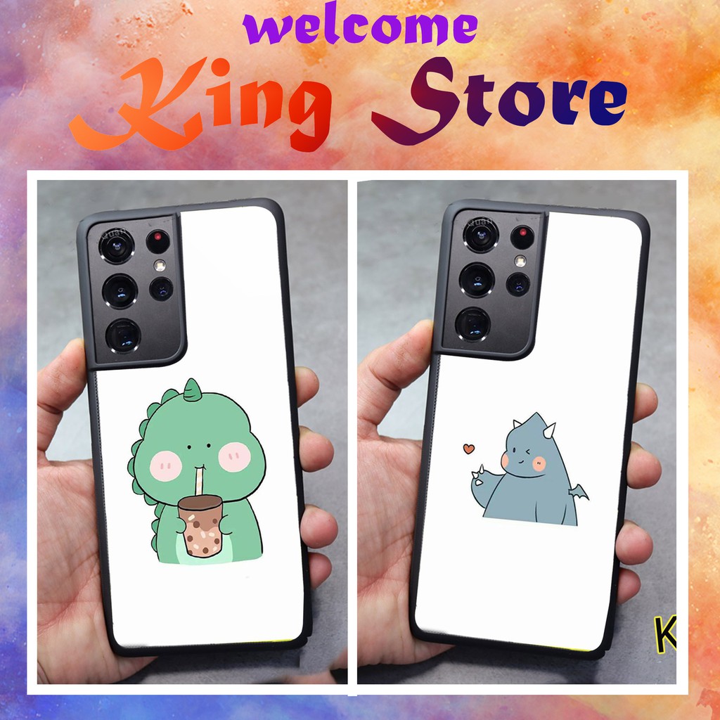 Ốp Samsung S21 - S21 FE -  S21 PLUS - S21 Ultra - Ốp lưng Samsung in hình Khủng long siêu đẹp, độc, lạ