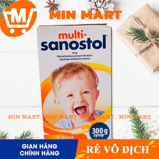 Vitamin Tổng hợp SANOSTOL Tăng đề kháng- Tăng hấp thu cho bé